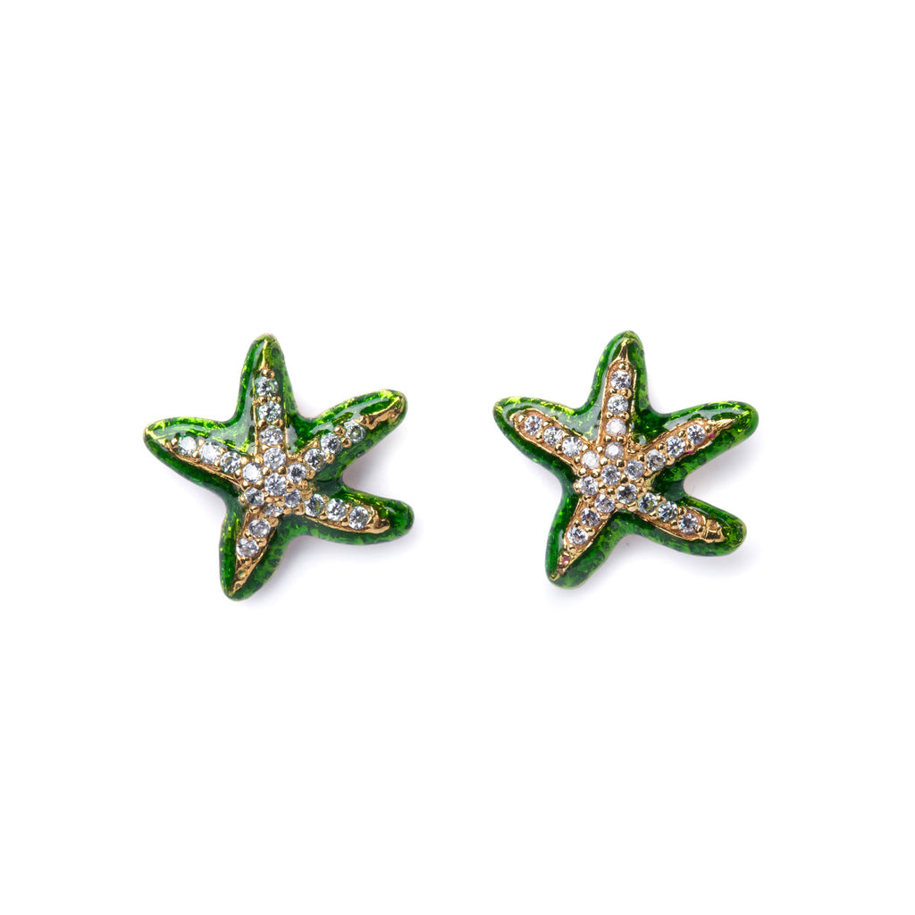 Orecchini donna Isola Bella Stella Marina in argento e zirconi 20000834