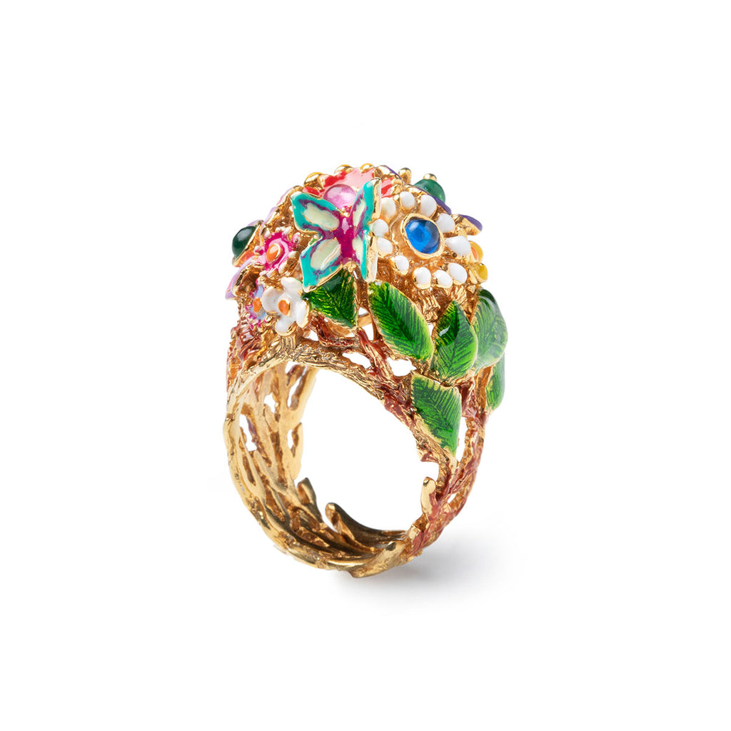 Anello donna Isola Bella Giardino Segreto Farfalla in argento 20000886