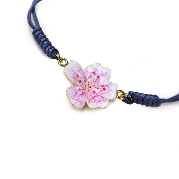 Bracciale donna Isola Bella Fiore di Pesco in argento cordoncino 20000898