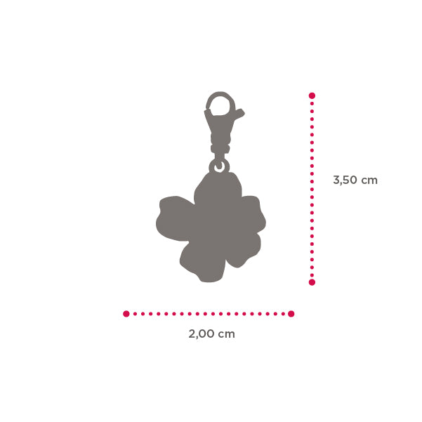 Charm donna Isola Bella Fiore di Pesco in argento 20000899