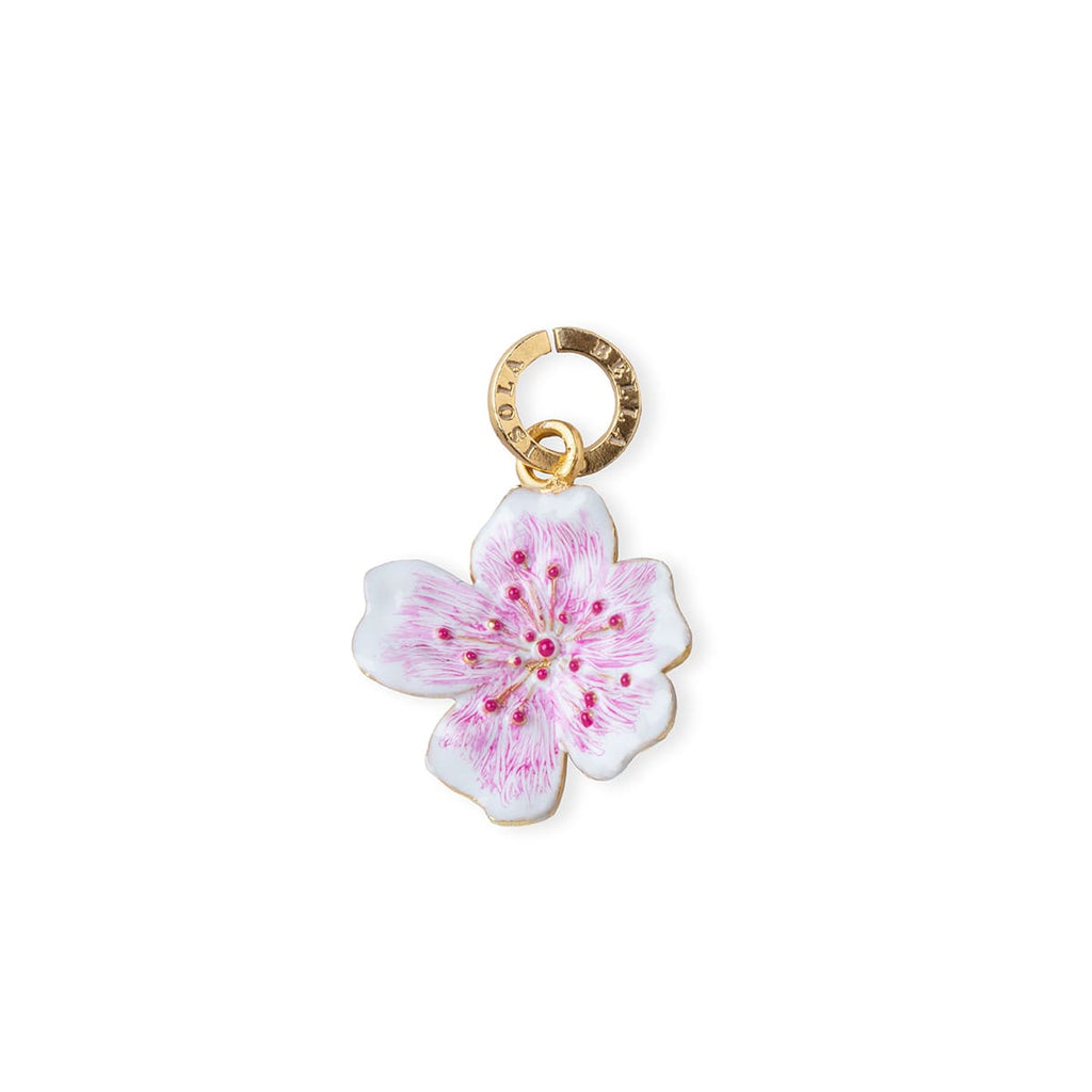 Charm donna Isola Bella Fiore di Pesco in argento 20000899