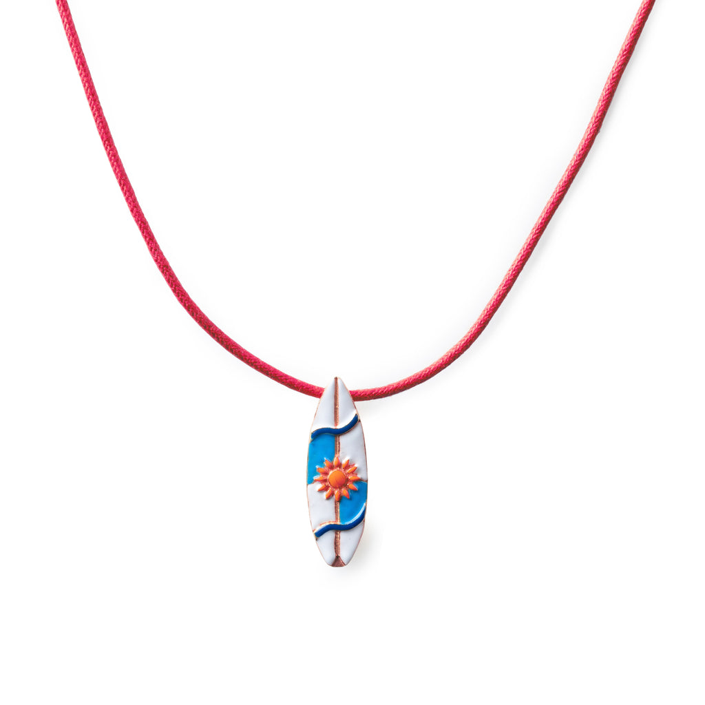 Collana uomo Isola Bella Windsurf in argento e cordino 20000933
