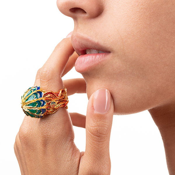 Anello donna Isola Bella Medusa in argento 20001015