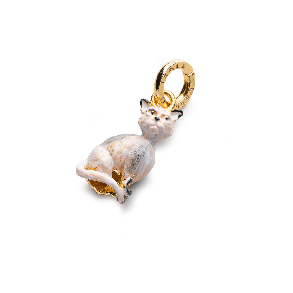 Charm donna Isola Bella Gatto in argento 20001171