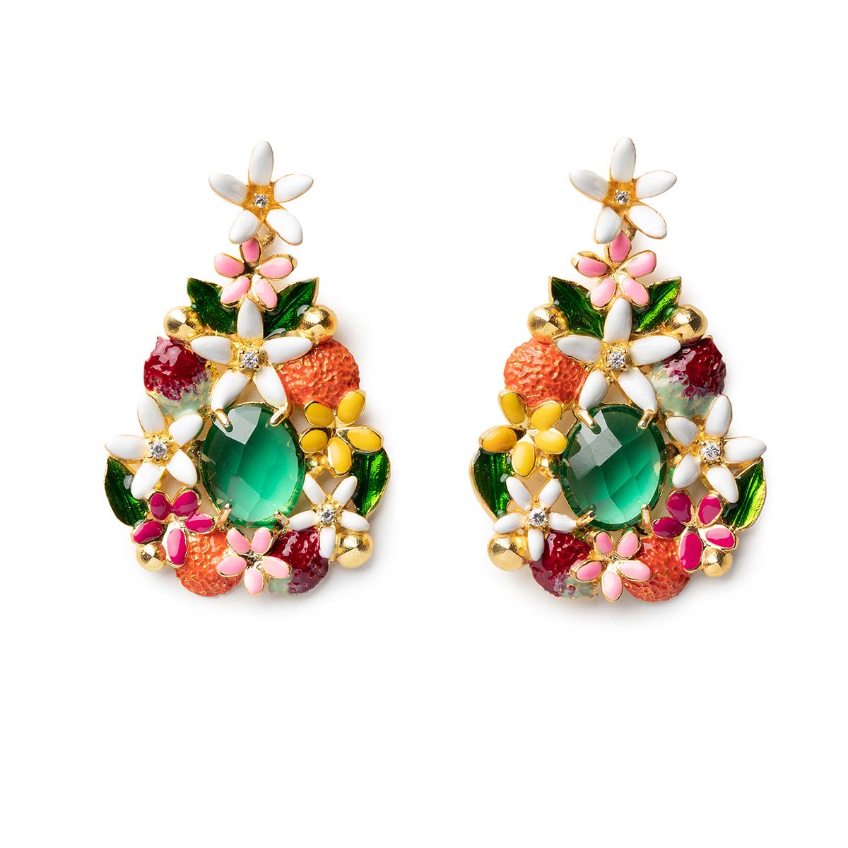 Orecchini donna Isola Bella Terra in argento e siamite 20001174