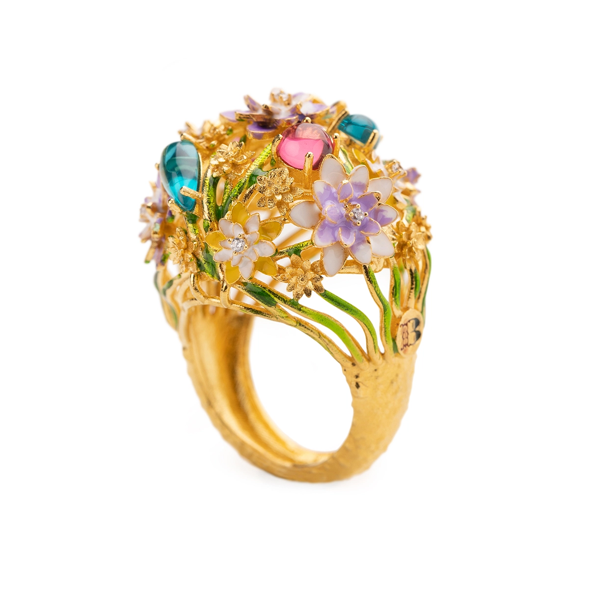Anello donna Isola Bella Fonte Aretusa in argento e zirconi 20001204-15