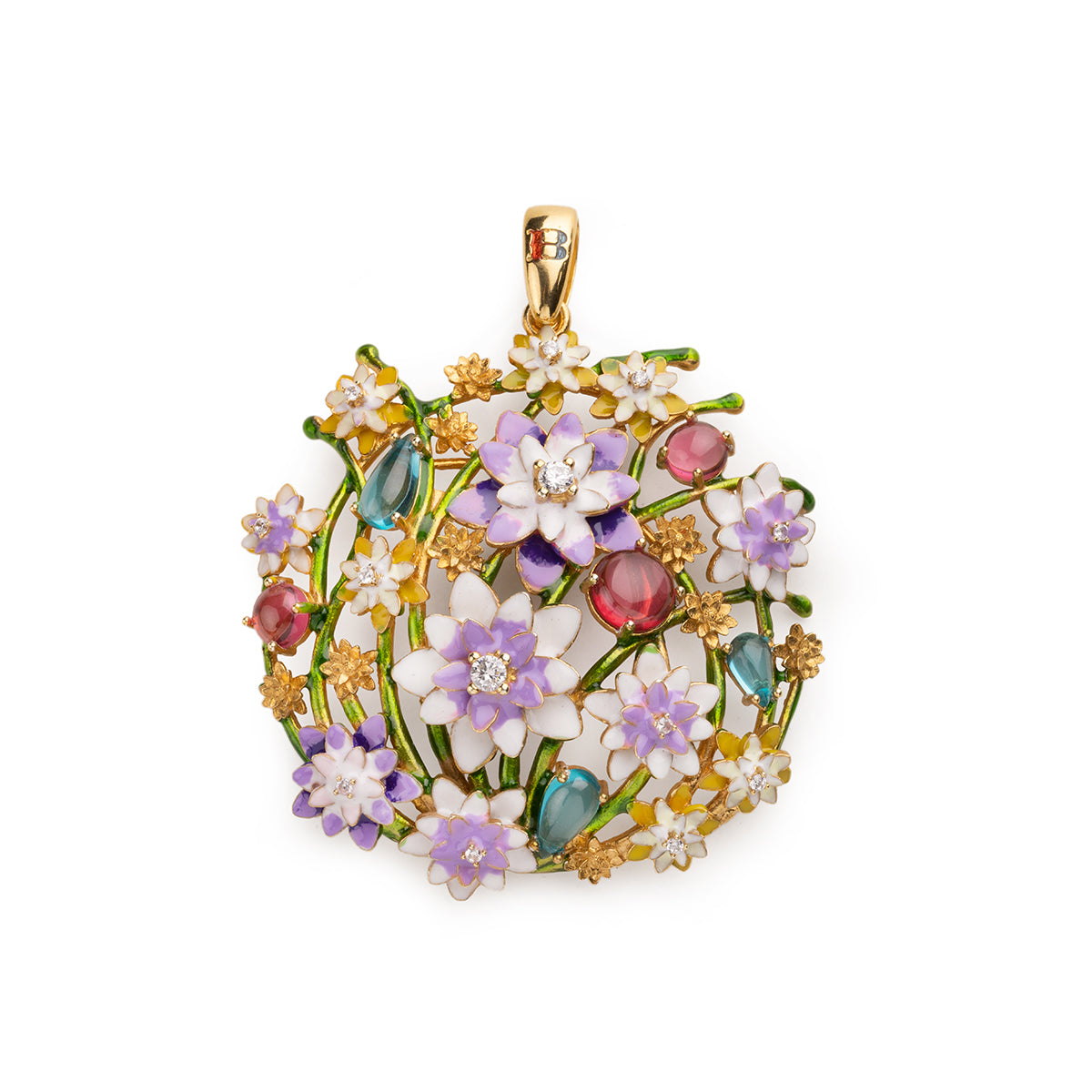Collana donna Isola Bella Fonte Arertusa in argento e zirconi 20001206