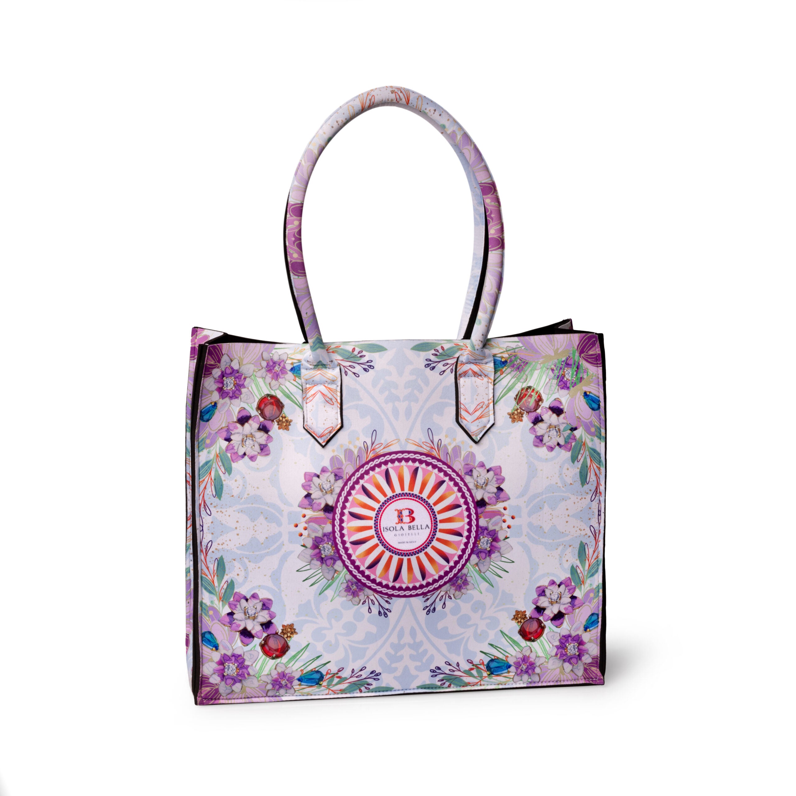 Borsa donna Isola Bella Fonte Aretusa in neoprene multicolore 20001250