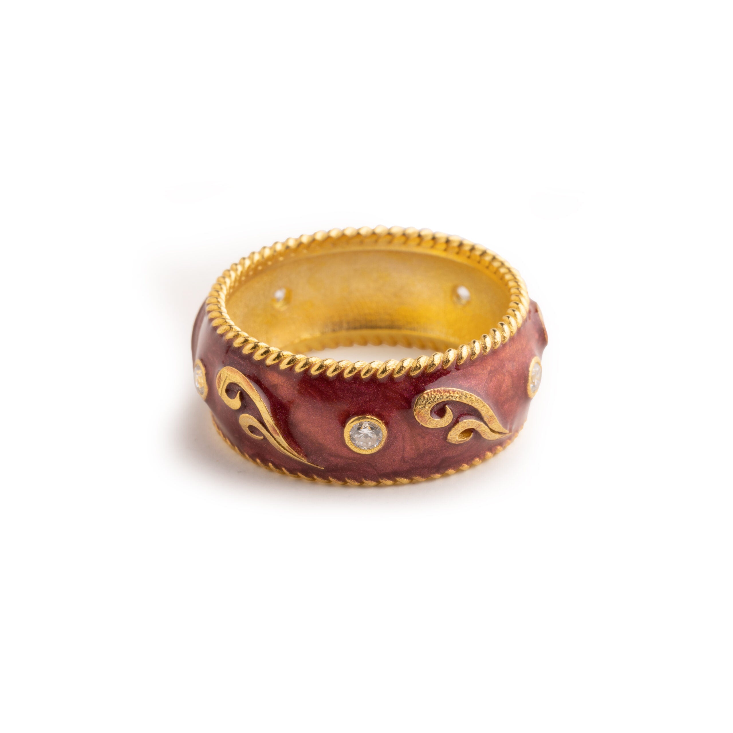 Anello donna Isola Bella Onda Lapilli in argento smaltato 20001279