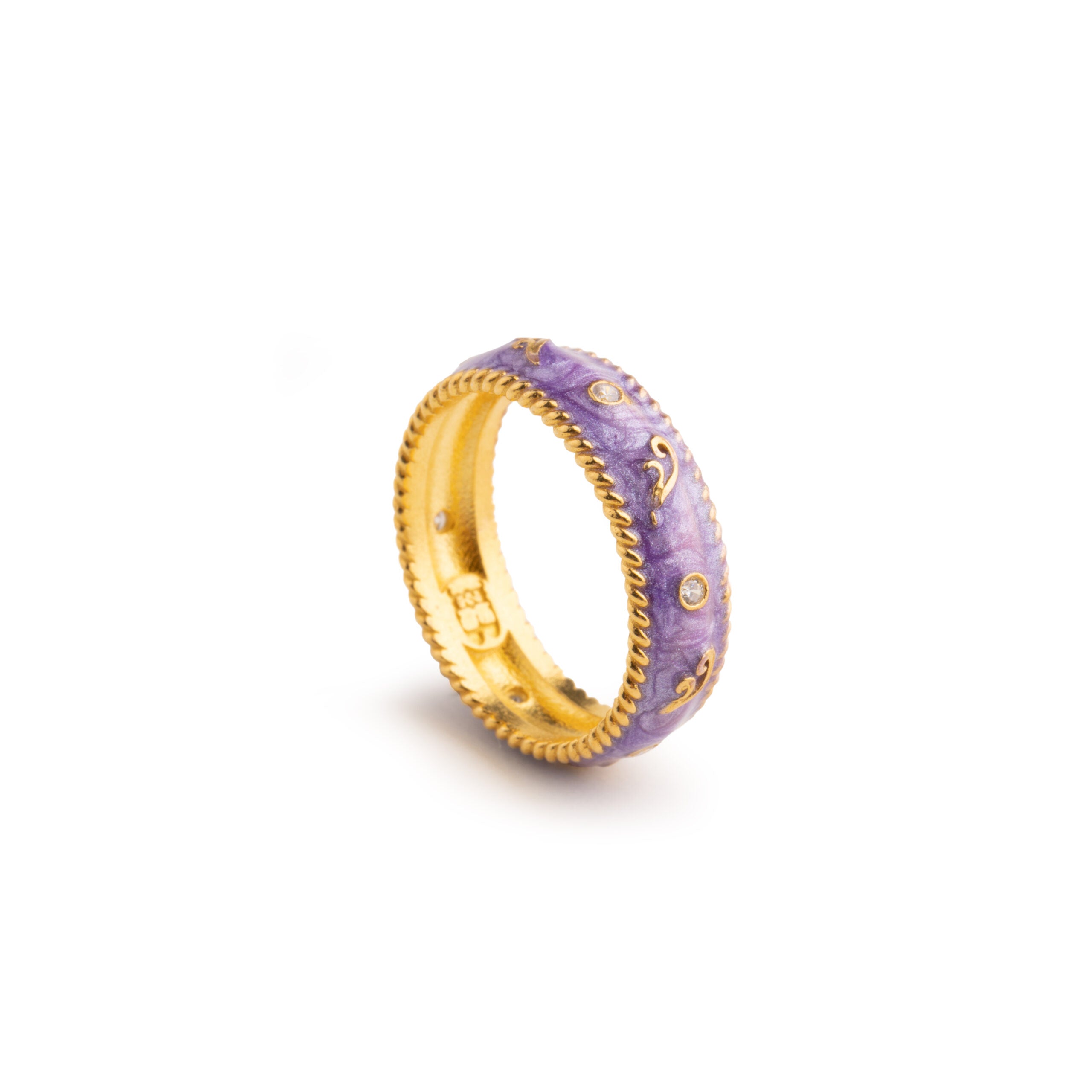 Anello donna Isola Bella Onda Lapilli in argento smaltato 20001280