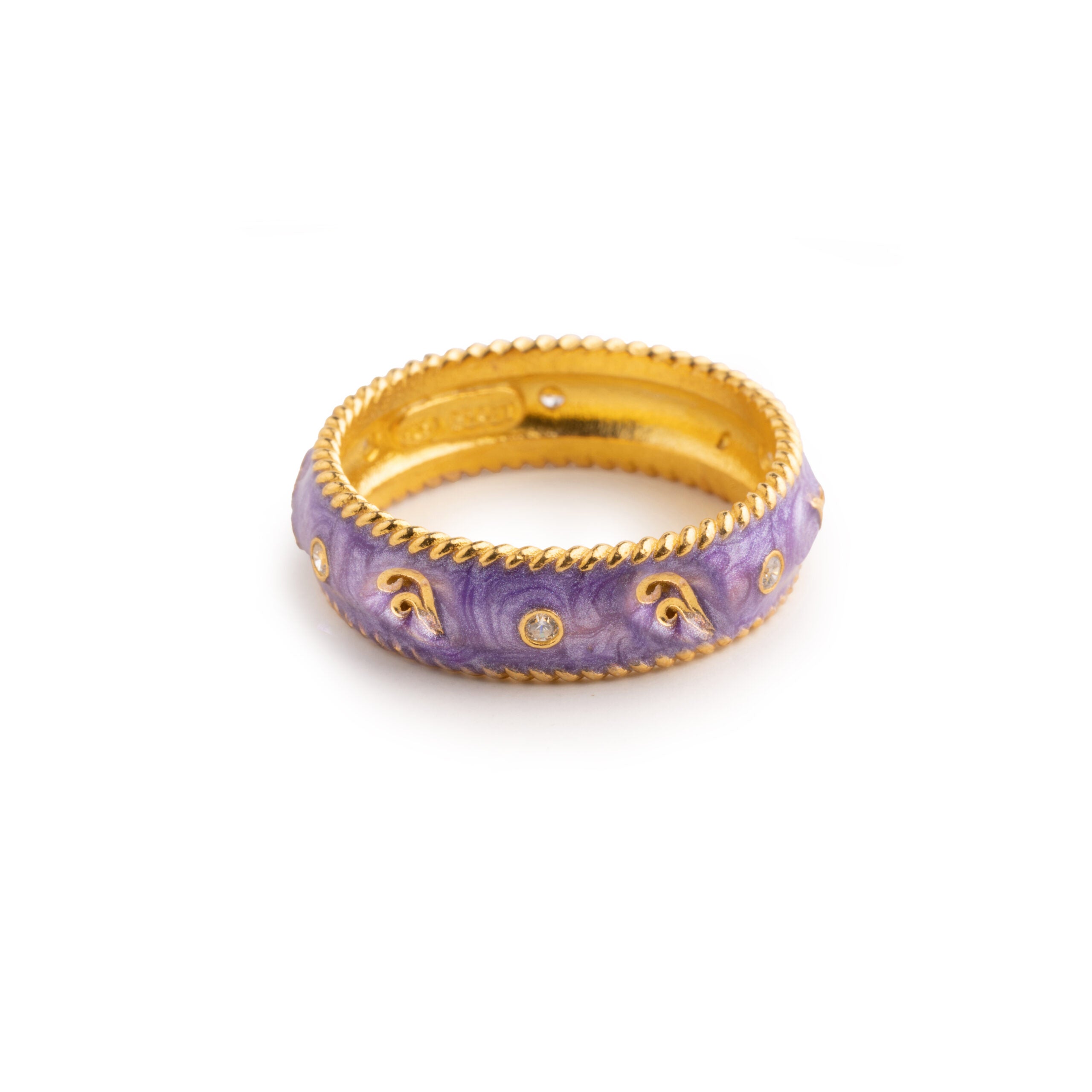 Anello donna Isola Bella Onda Lapilli in argento smaltato 20001280