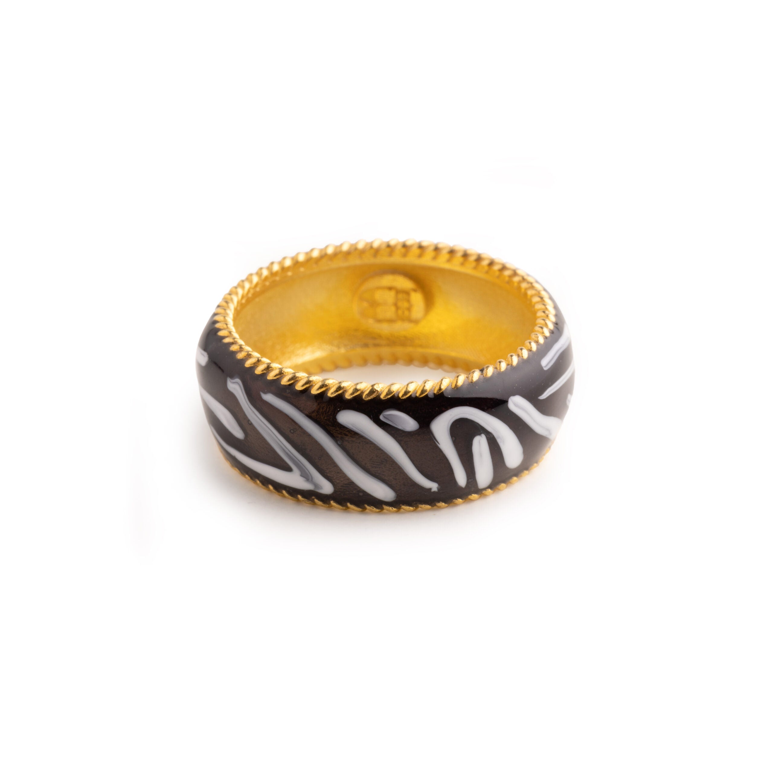 Anello donna Isola Bella Donna Animalier Zebrata in argento 20001284