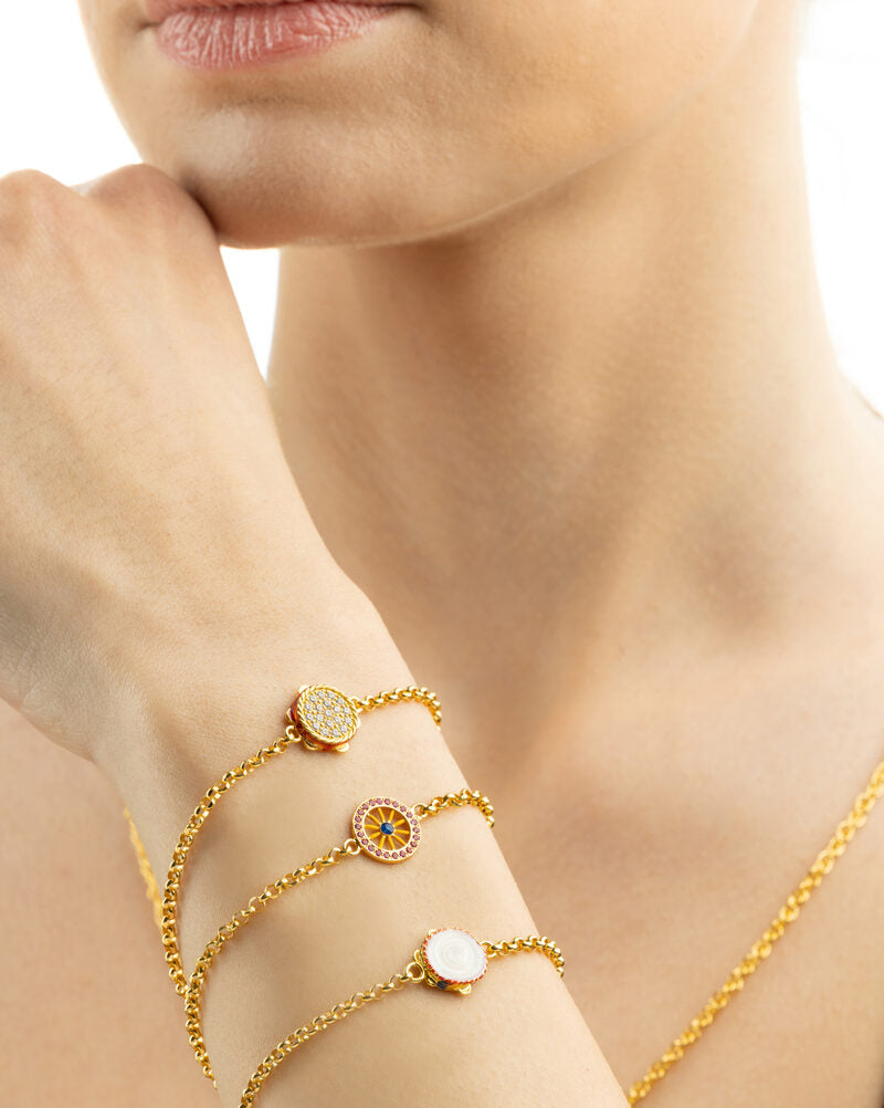 Bracciale donna Isola Bella Tamburello in argento 20001299