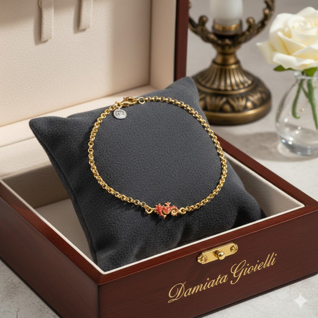 Bracciale donna Isola Bella Ippocampo in argento 20001316
