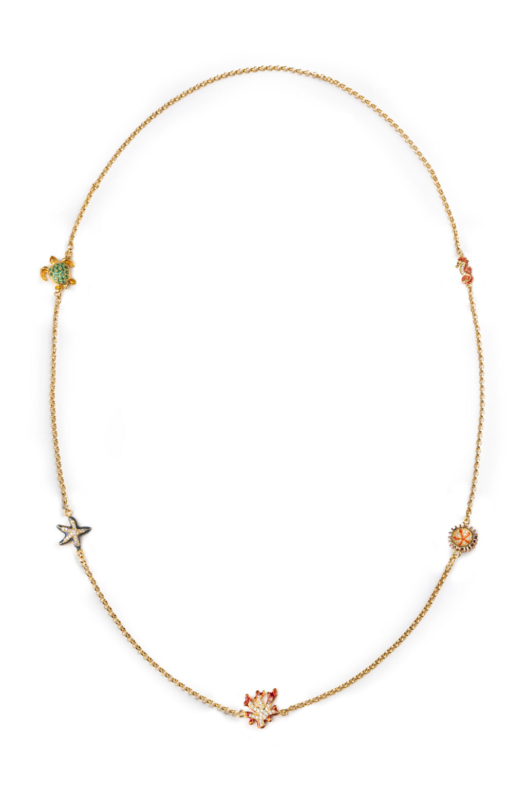 Collana donna Isola Bella Mare in argento e zirconi 20001323