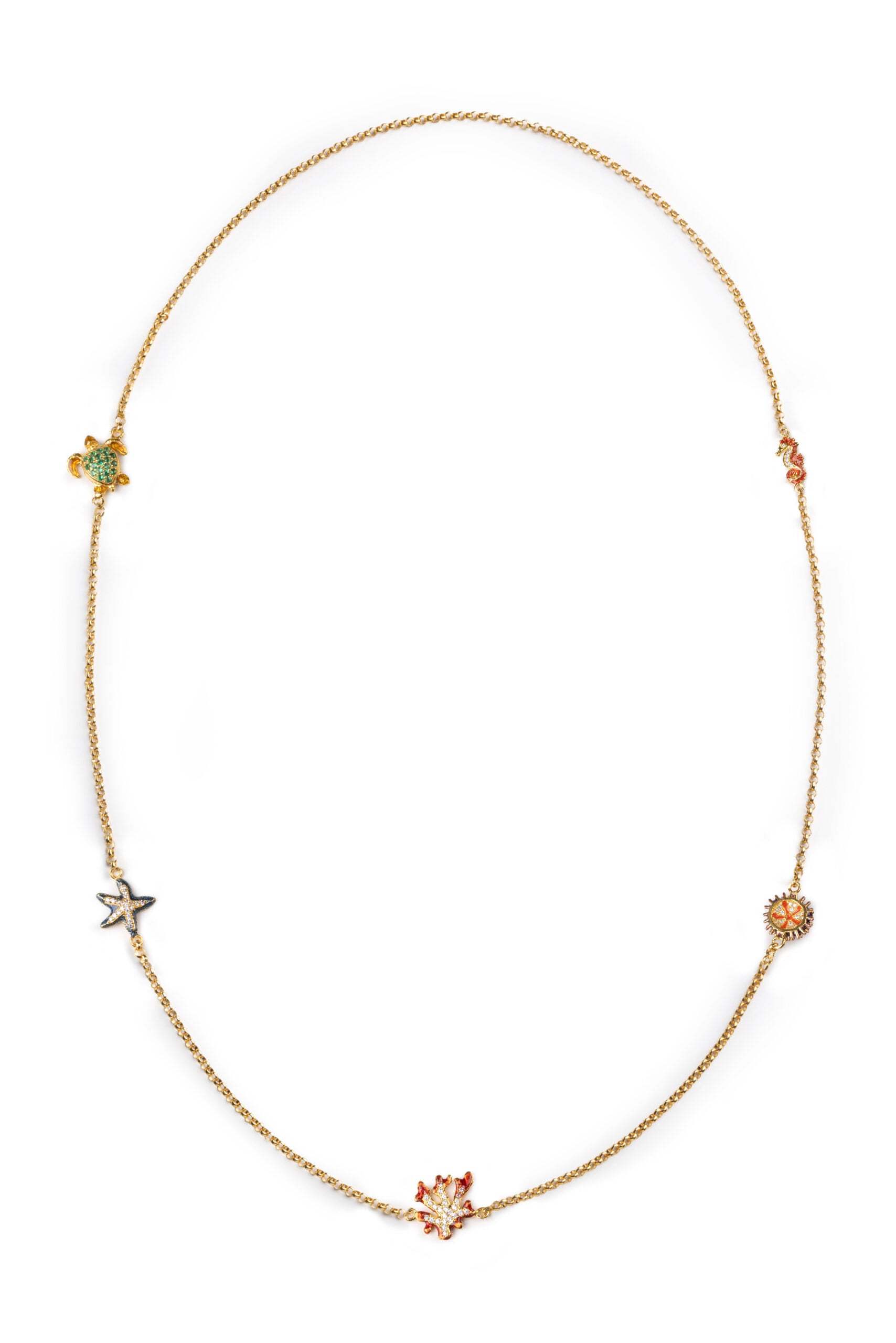 Collana donna Isola Bella Mare in argento e zirconi 20001323