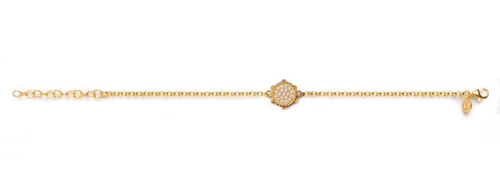 Bracciale donna Isola Bella Tamburello in argento e zirconi 20001324