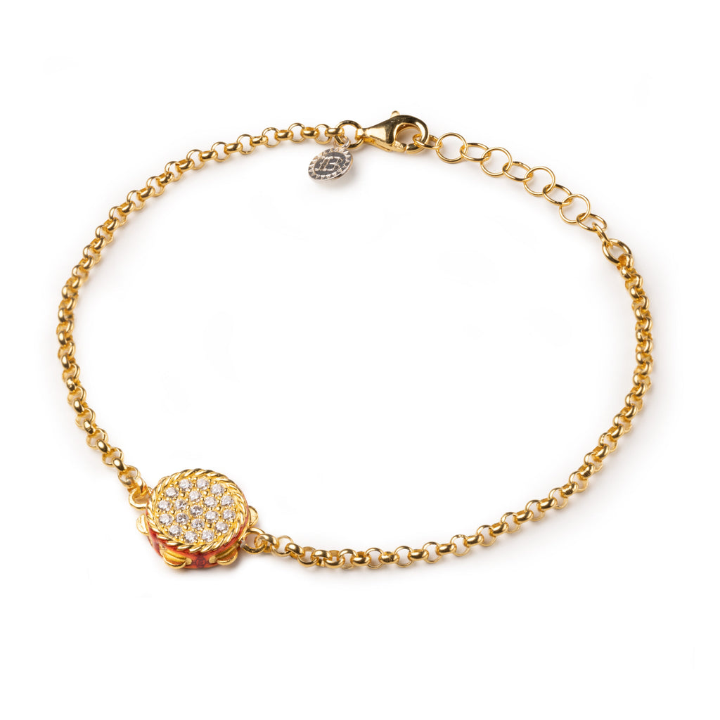 Bracciale donna Isola Bella Tamburello in argento e zirconi 20001324