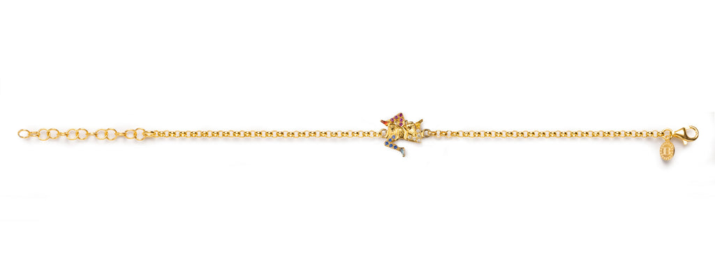 Bracciale donna Isola Bella Trinacria in argento e zirconi 20001326