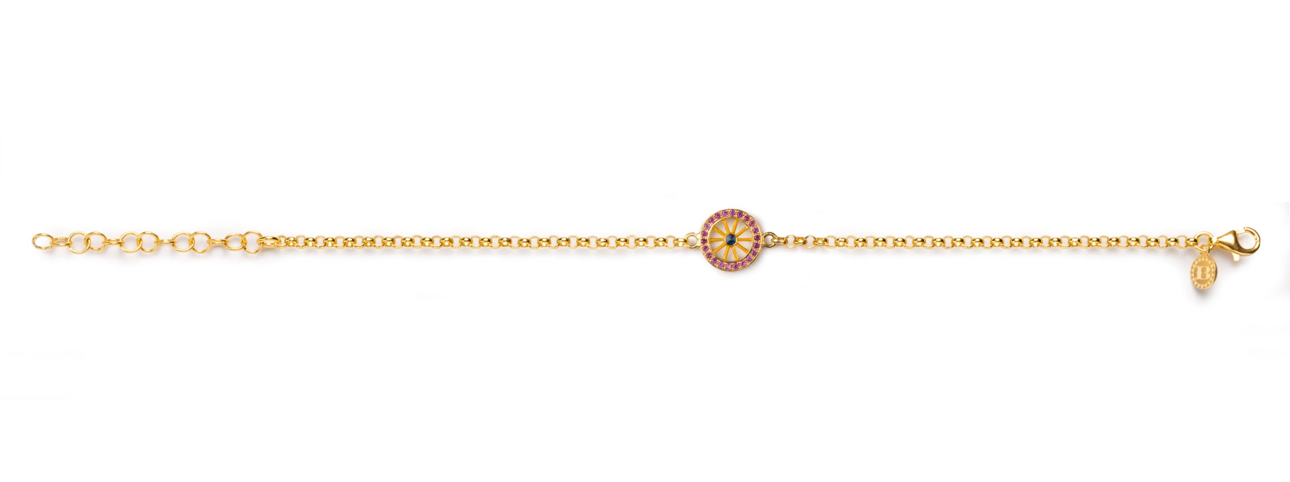 Bracciale donna Isola Bella Ruota in argento e zirconi 20001327