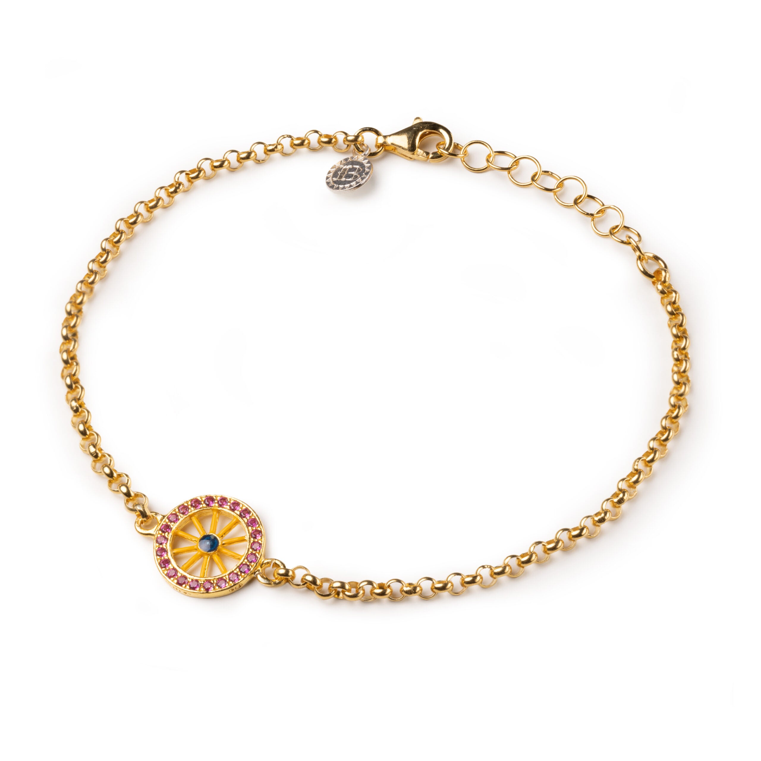 Bracciale donna Isola Bella Ruota in argento e zirconi 20001327