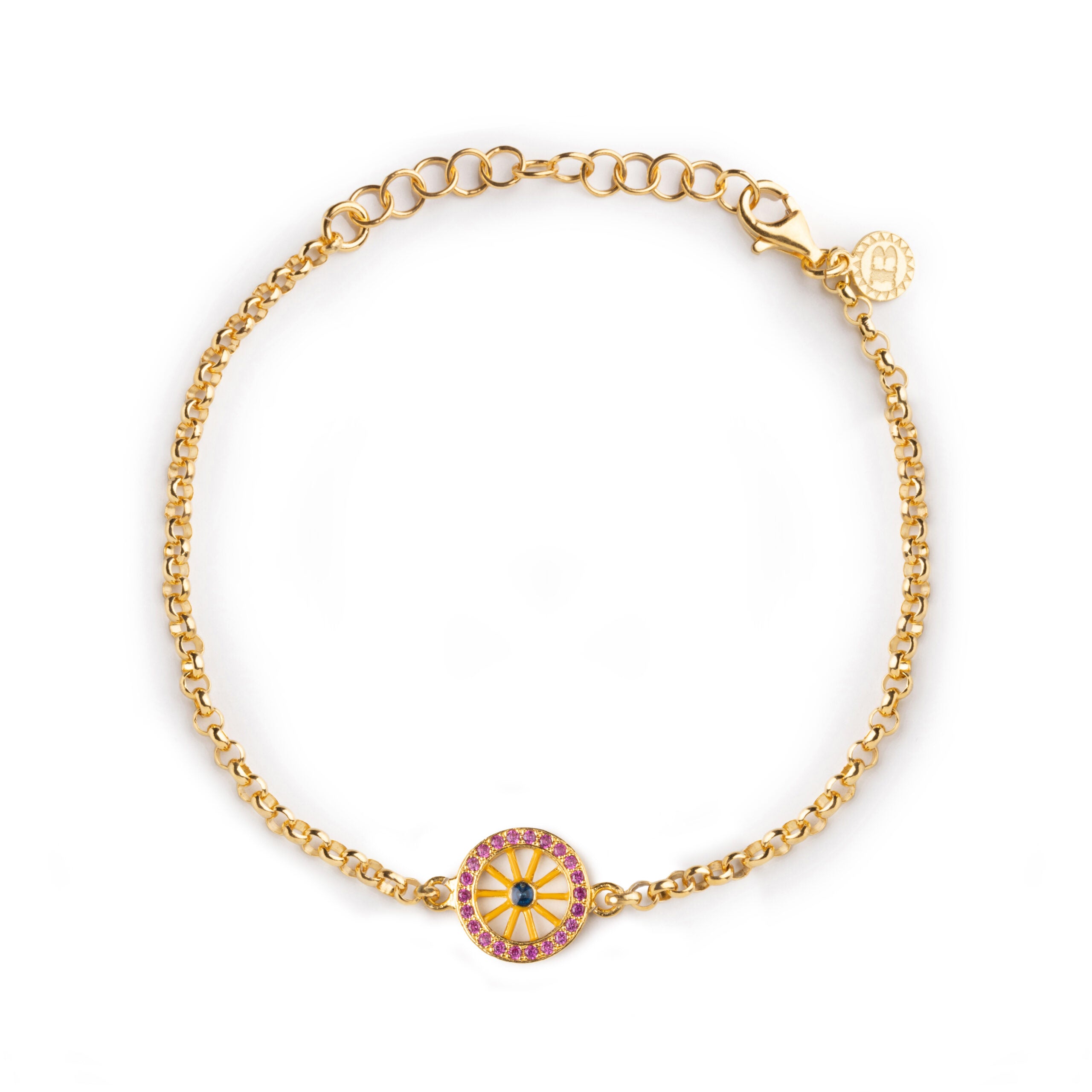 Bracciale donna Isola Bella Ruota in argento e zirconi 20001327