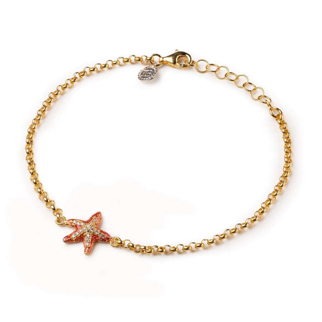 Bracciale donna Isola Bella Stella Marina in argento e zirconi 20001330