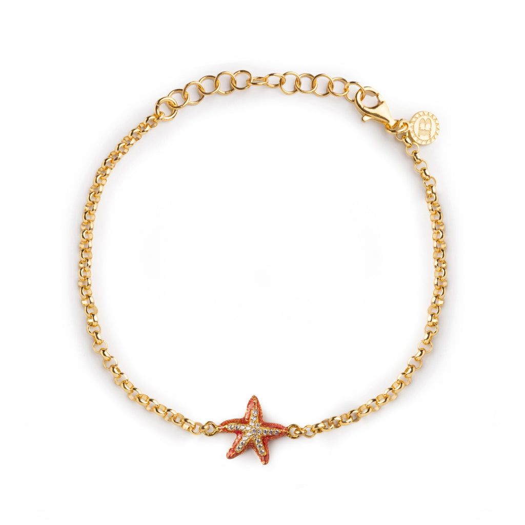 Bracciale donna Isola Bella Stella Marina in argento e zirconi 20001330