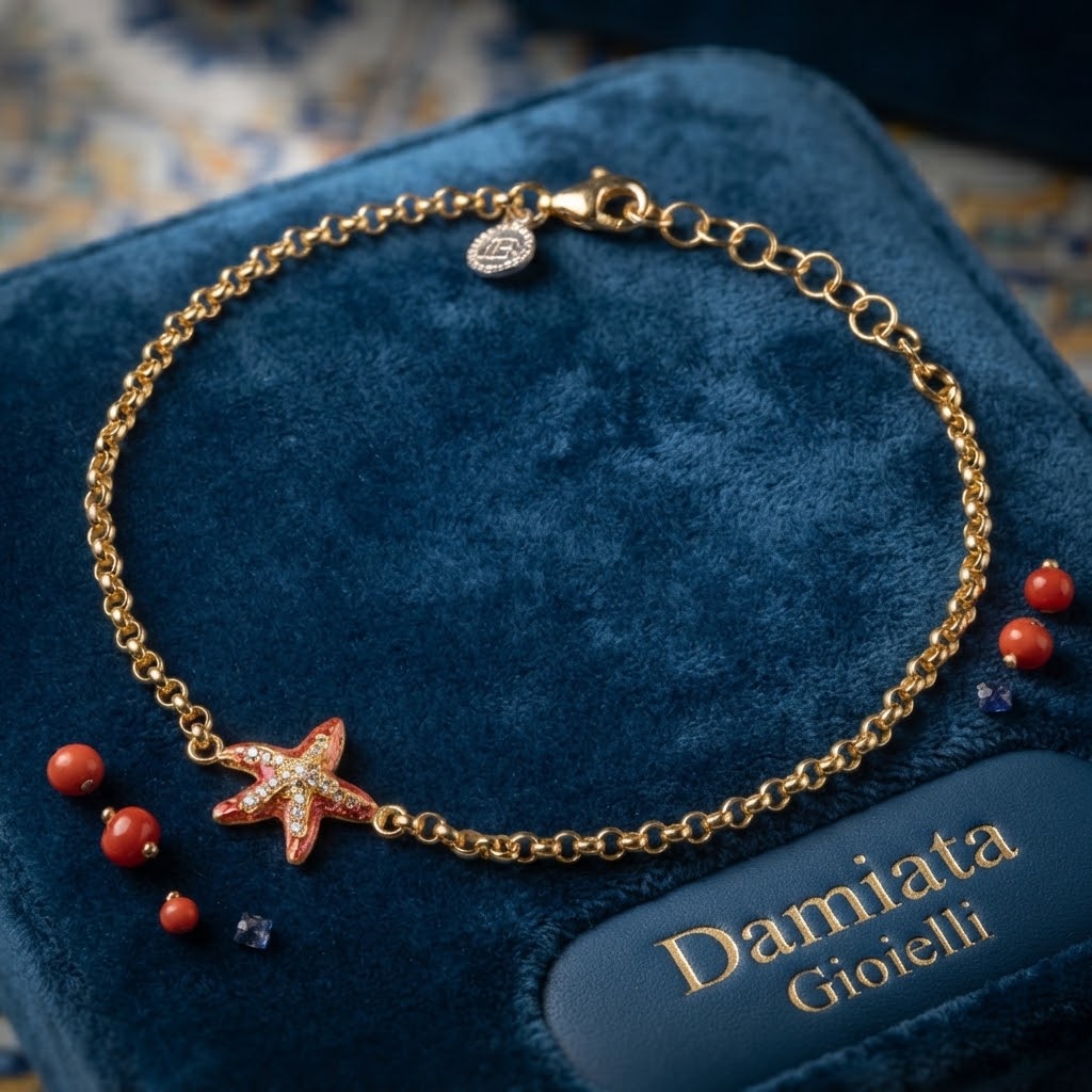 Bracciale donna Isola Bella Stella Marina in argento e zirconi ref. 20001330