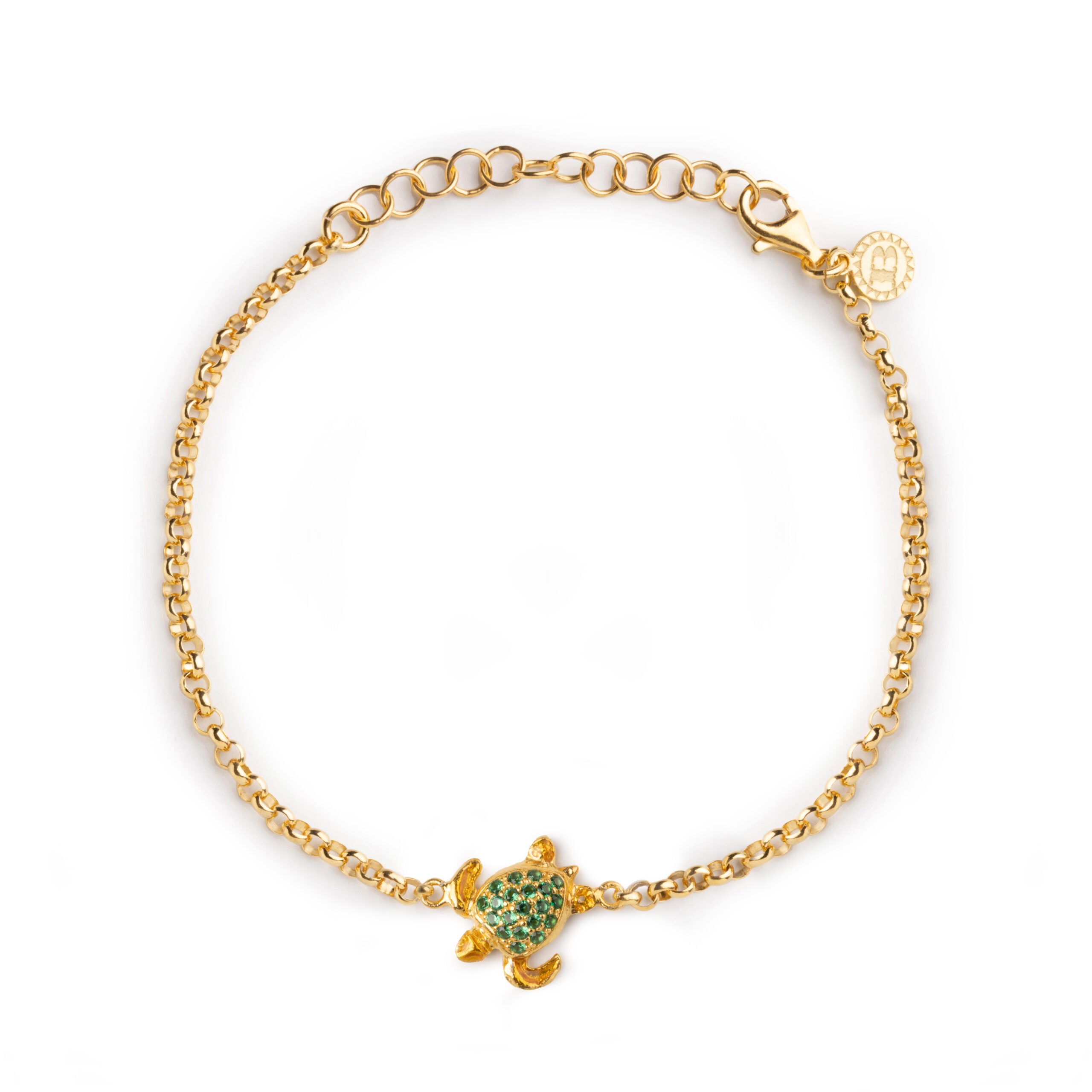 Bracciale donna Isola Bella Tartaruga in argento e zirconi 20001334