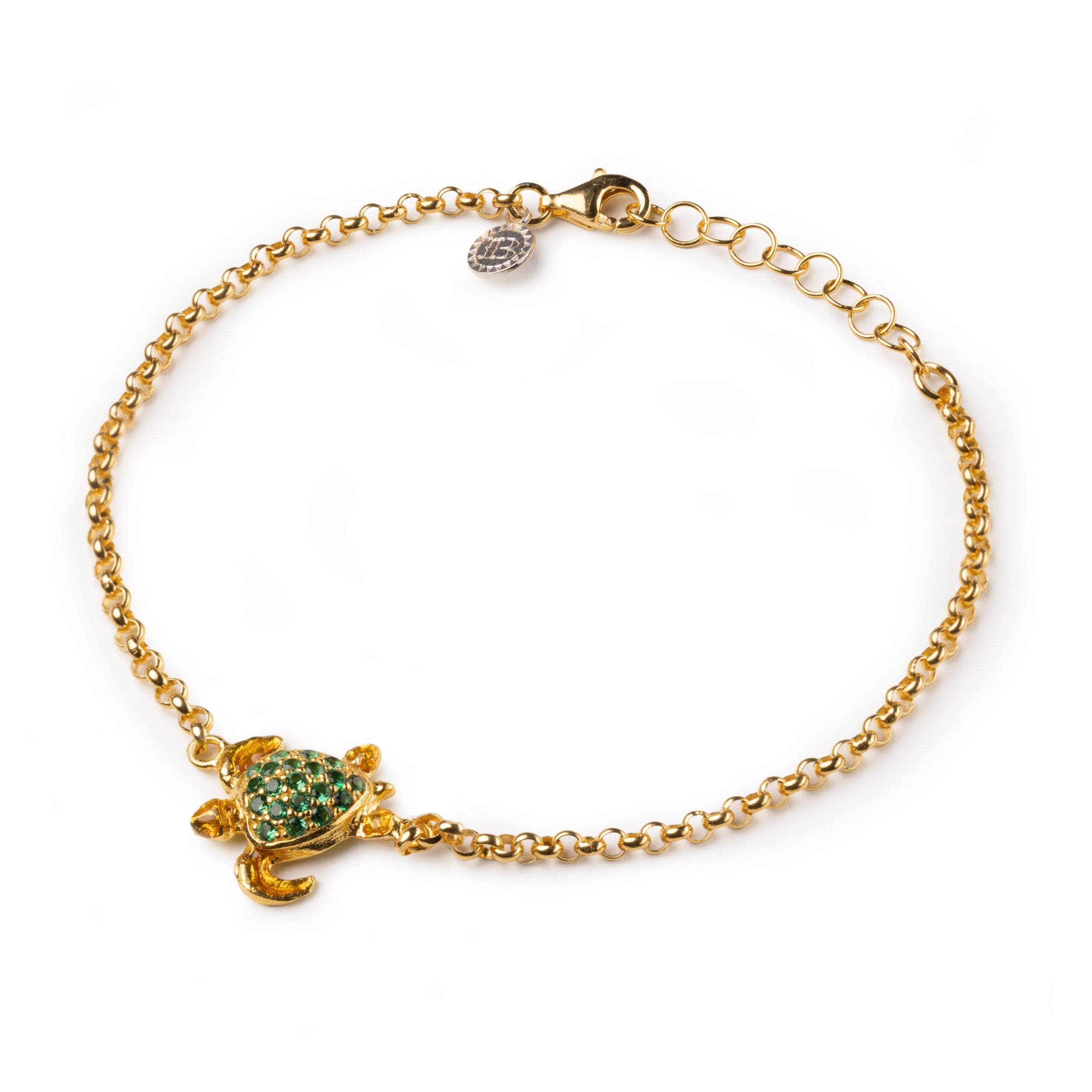 Bracciale donna Isola Bella Tartaruga in argento e zirconi 20001334