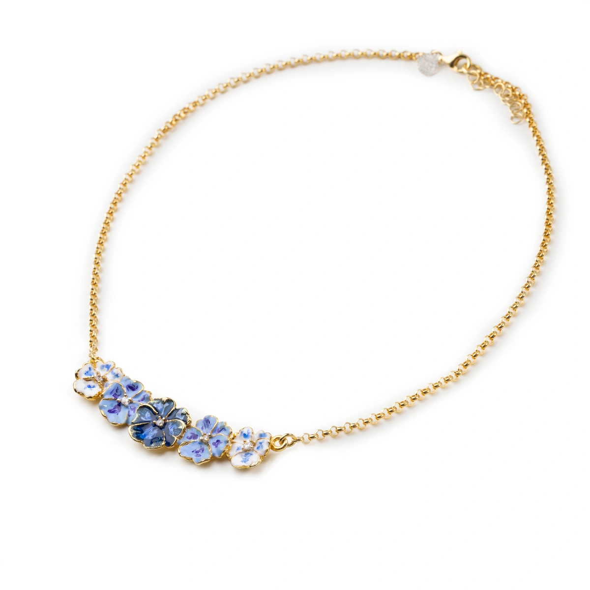 Collana donna Isola Bella Violetta in argento e zirconi 20001341