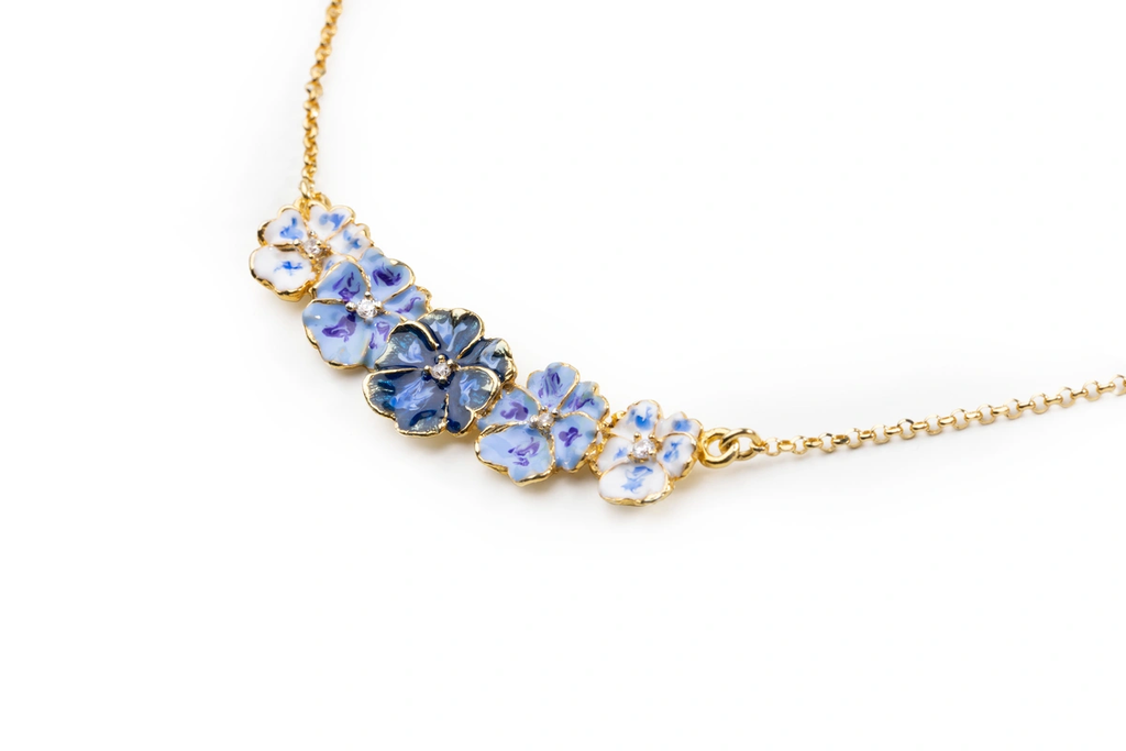 Collana donna Isola Bella Violetta in argento e zirconi 20001341