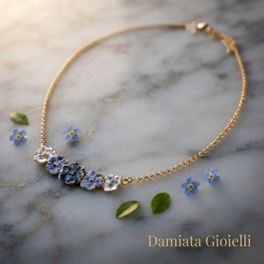 Collana donna Isola Bella Violetta in argento e zirconi ref. 20001341