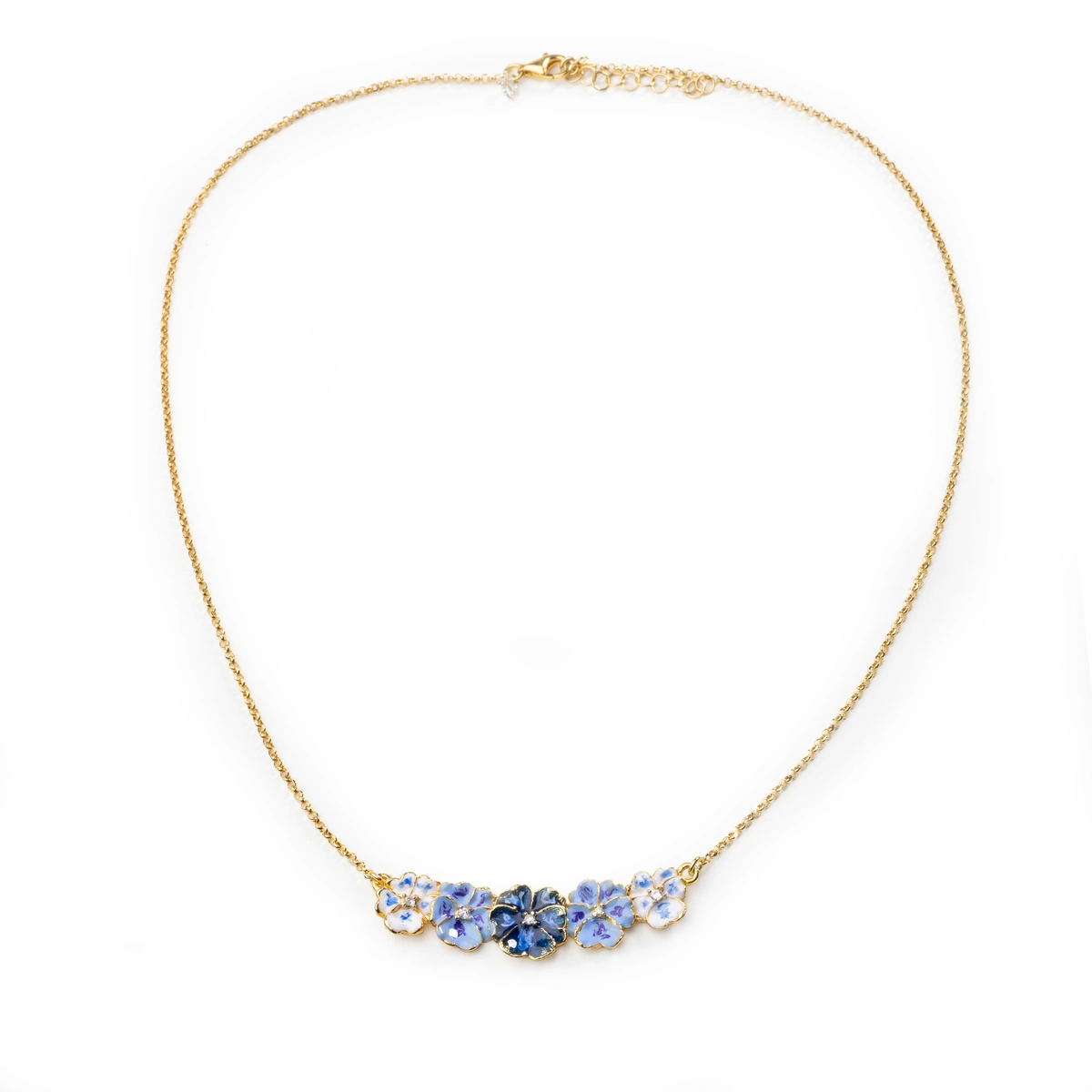 Collana donna Isola Bella Violetta in argento e zirconi 20001341