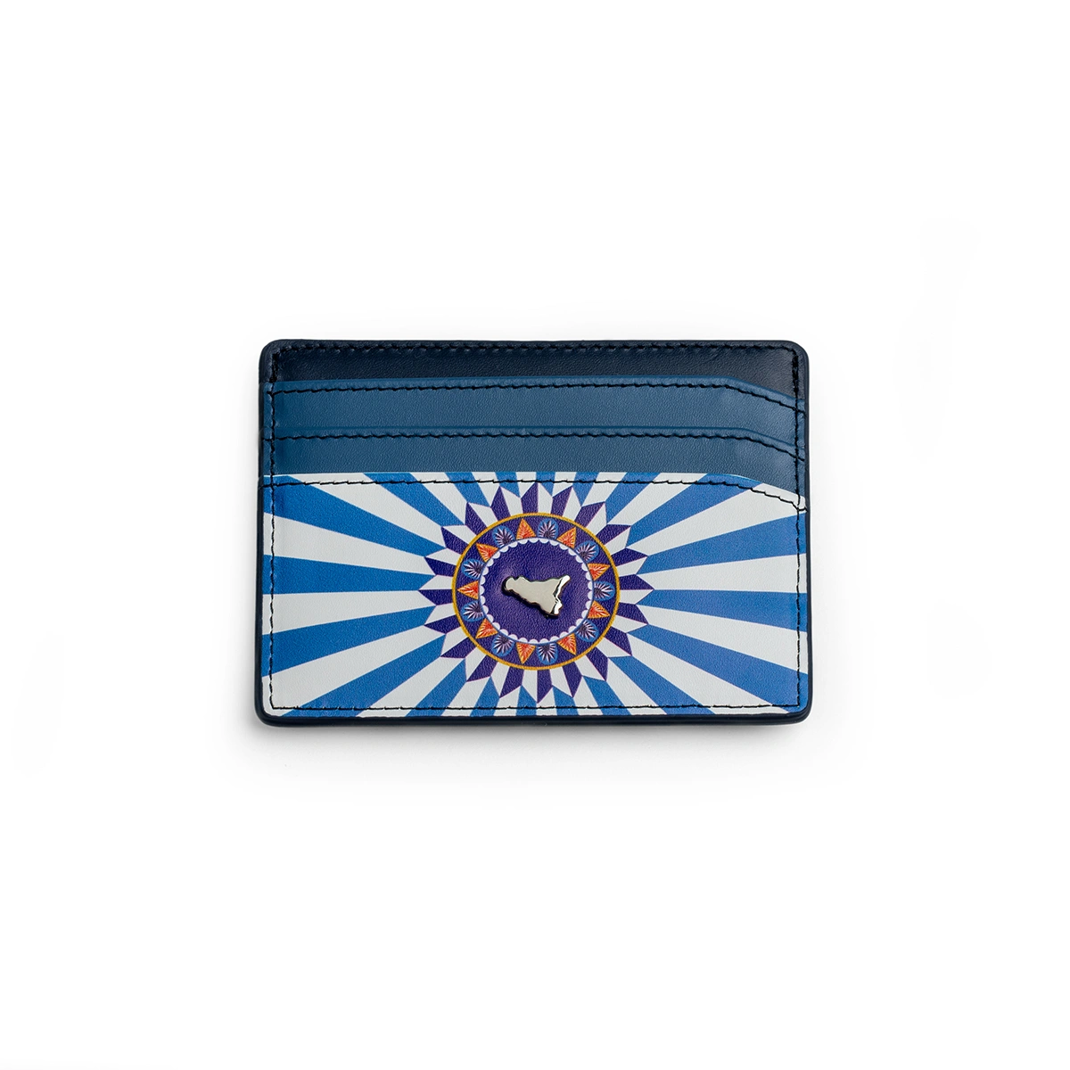 Porta carte di credito unisex Isola Bella in pelle 20001379