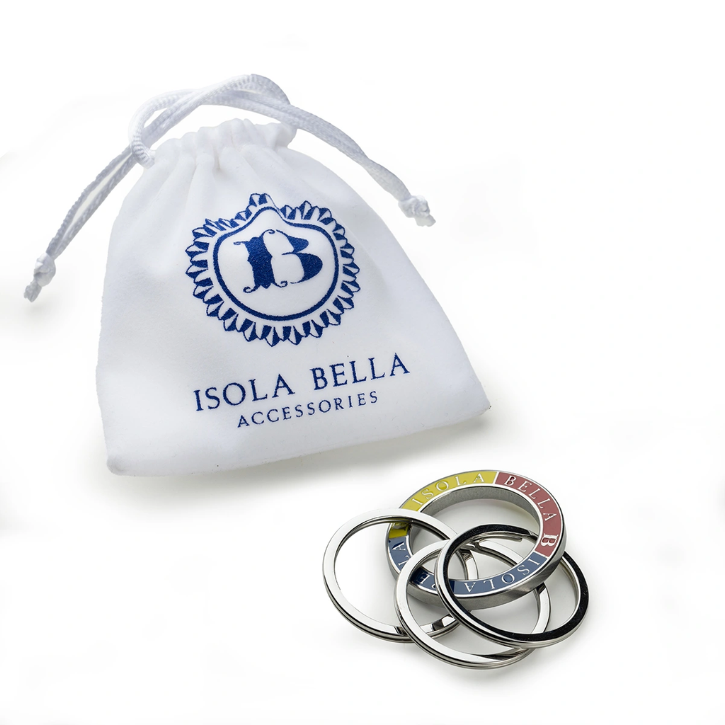 Portachiavi unisex Isola Bella in acciaio 20001382