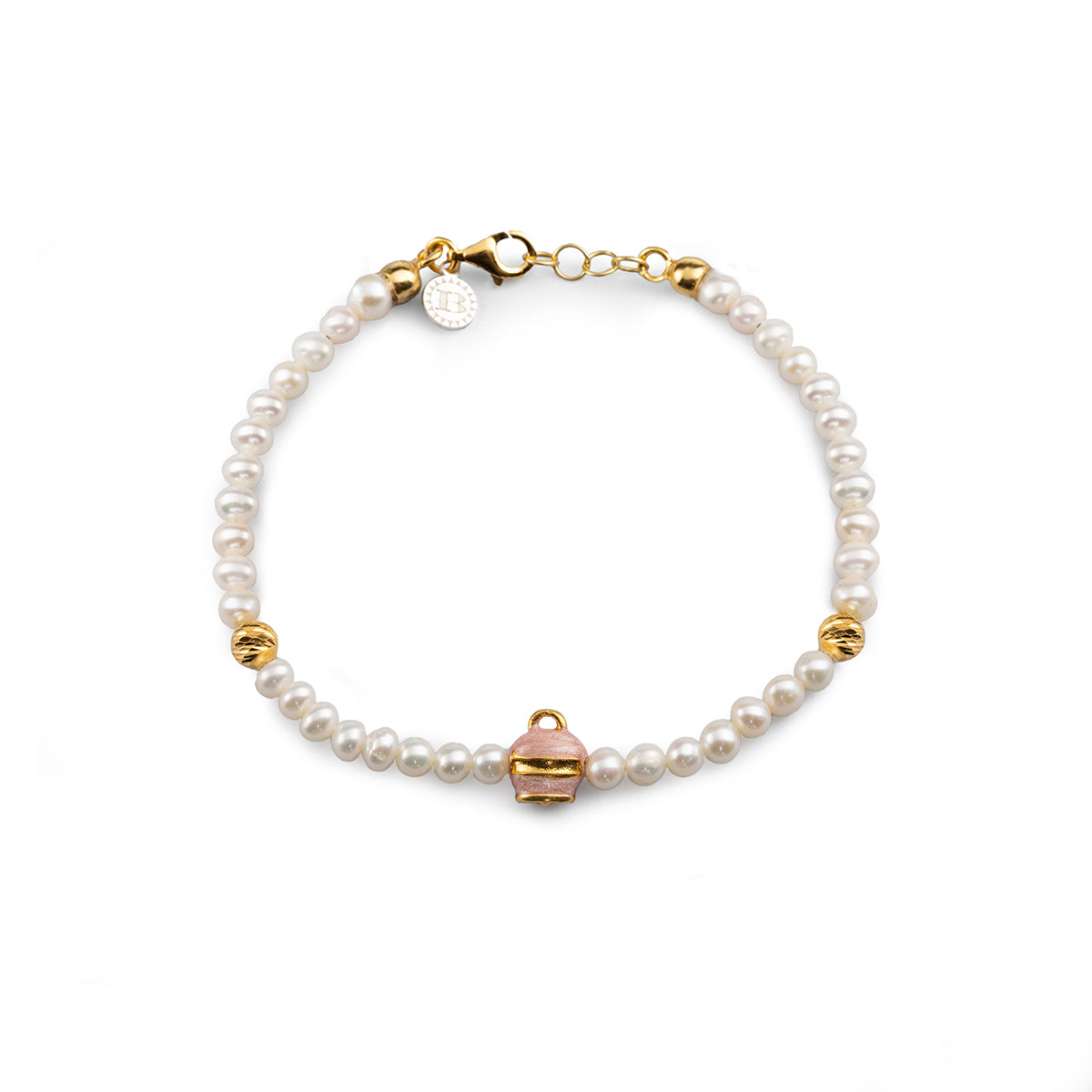 Bracciale donna Isola Bella Campanella in argento e perle 20001401