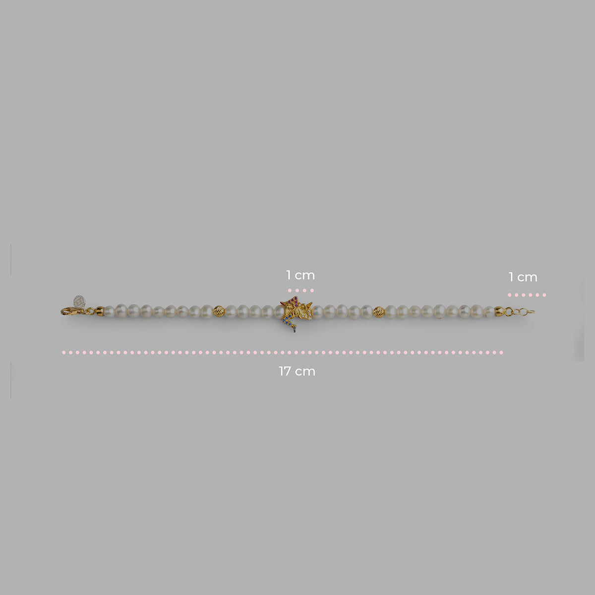 Bracciale Isola Bella donna in argento con perle e zirconi 20001402