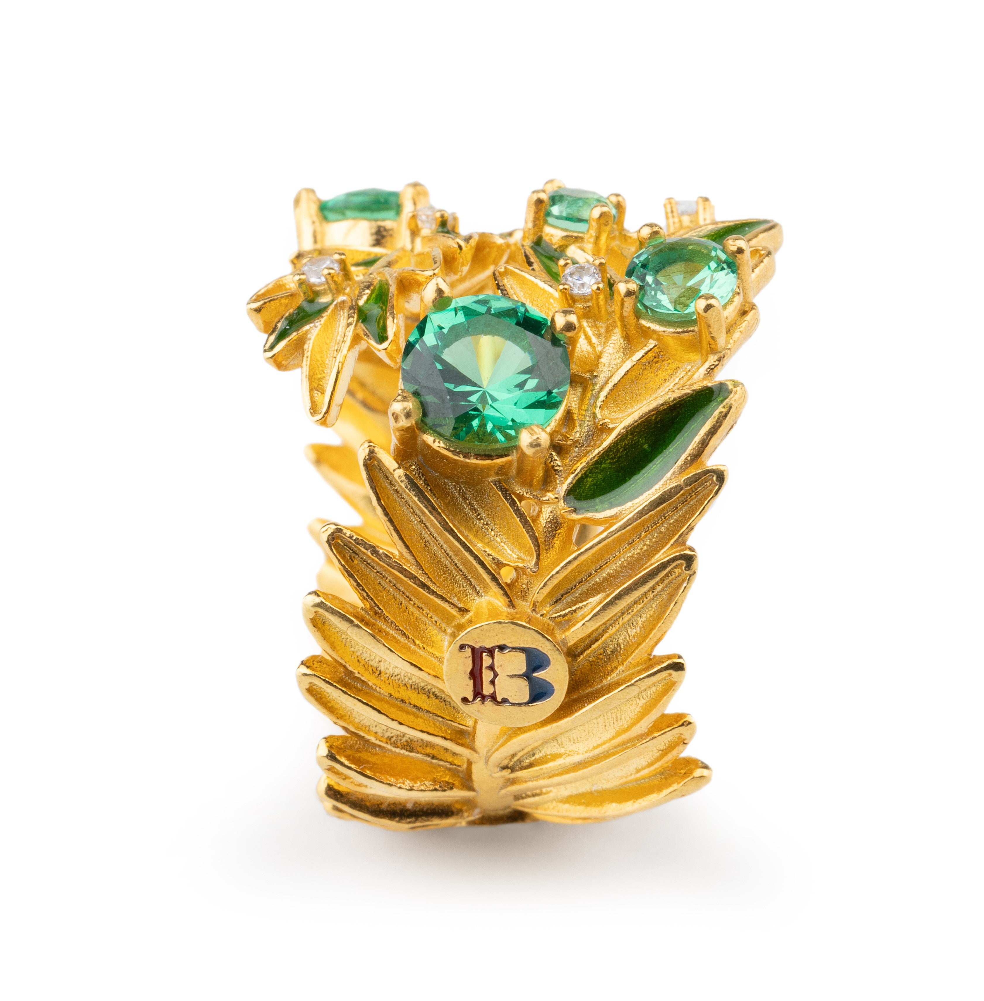 Anello donna Isola Bella Palme in argento e zirconi 20001432