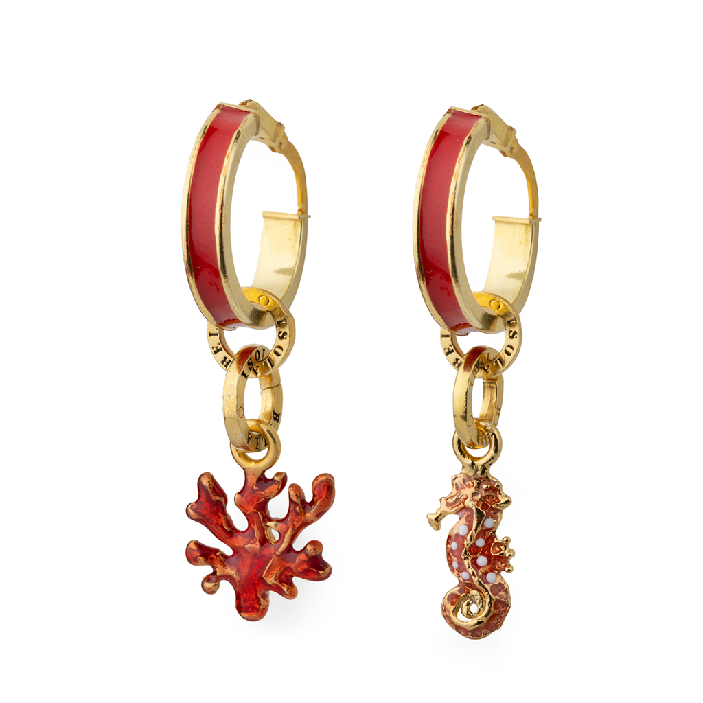 Orecchini donna Isola Bella in argento smaltato 20001462