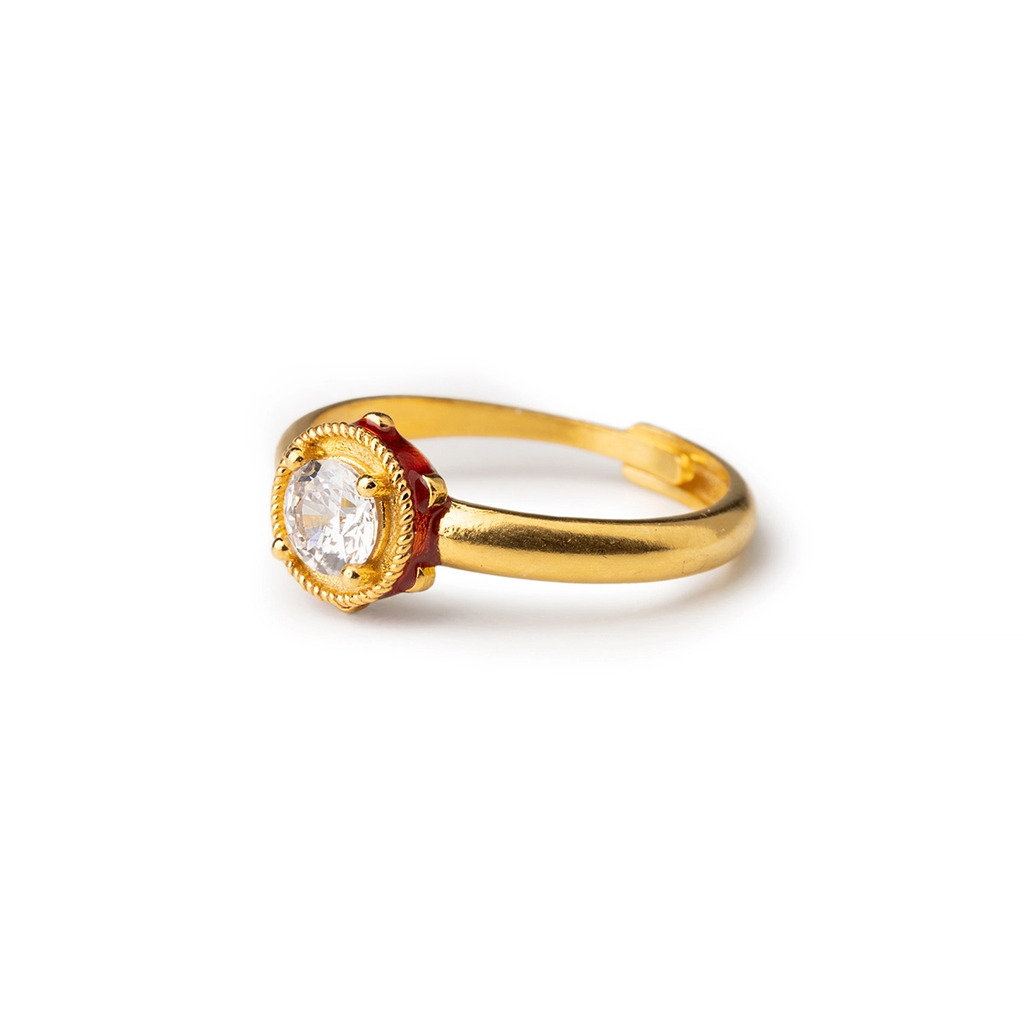 Anello donna Isola Bella Tamburello in argento e zircone 20001469