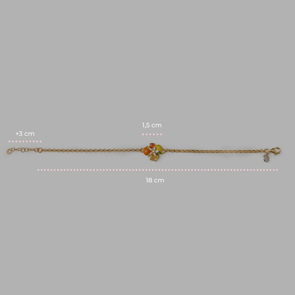 Bracciale donna Isola Bella Fiori di Zagara in argento e zirconi 20001492