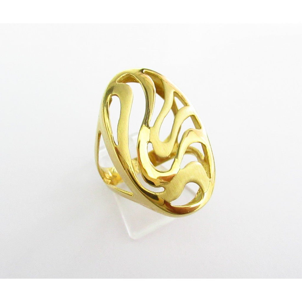 Anello fantasia donna Damiata Gioielli in oro giallo 2095/102