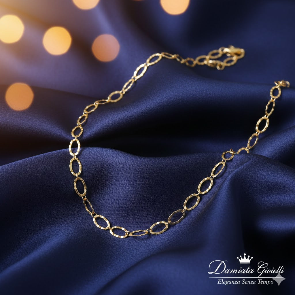 Collana a catena donna Damiata Gioielli in oro giallo 2100/102/3