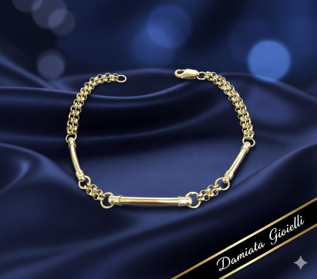 Bracciale semirigido donna Damiata Gioielli in oro giallo 2101/102/2