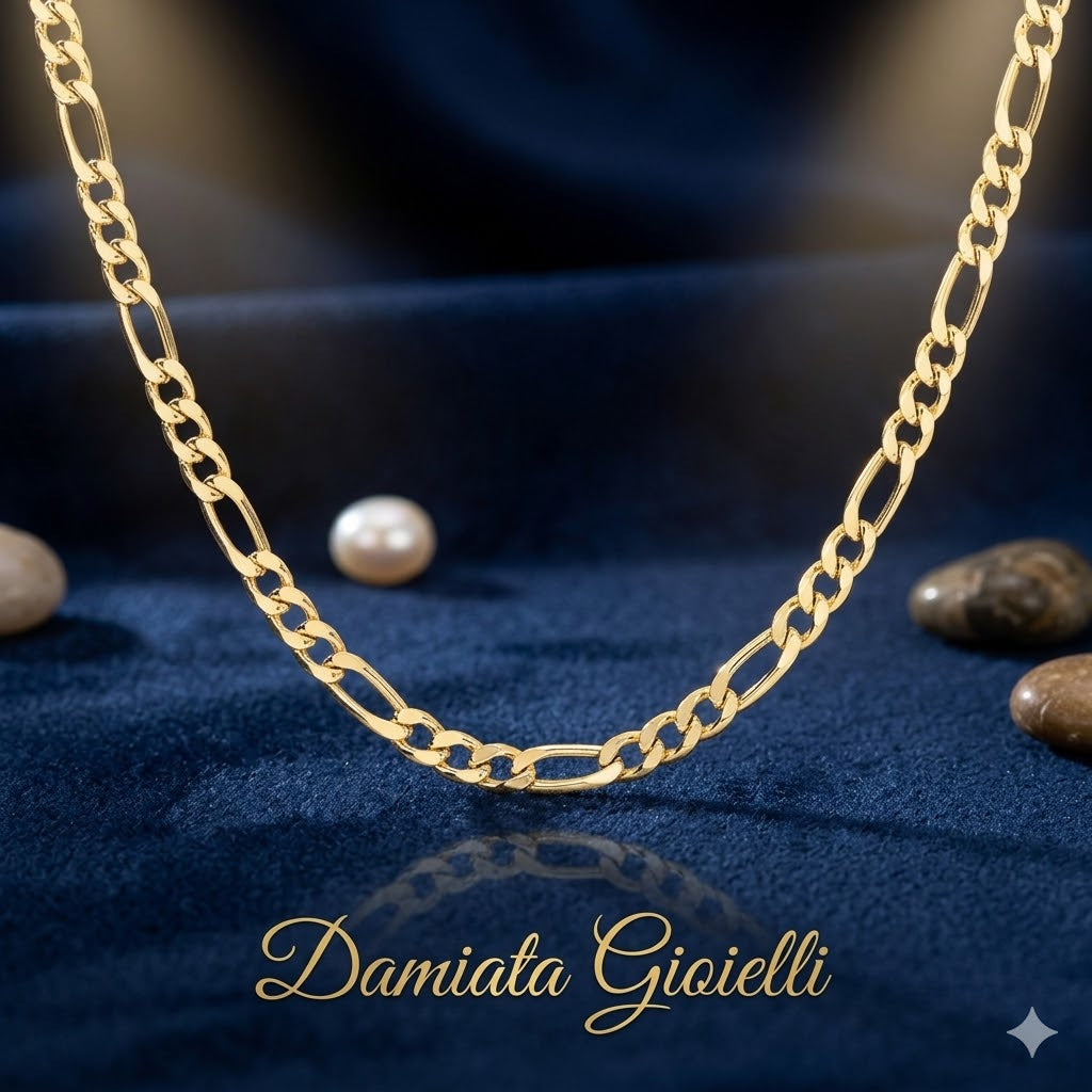 Collana a catena uomo Damiata Gioielli in oro giallo 2113/102