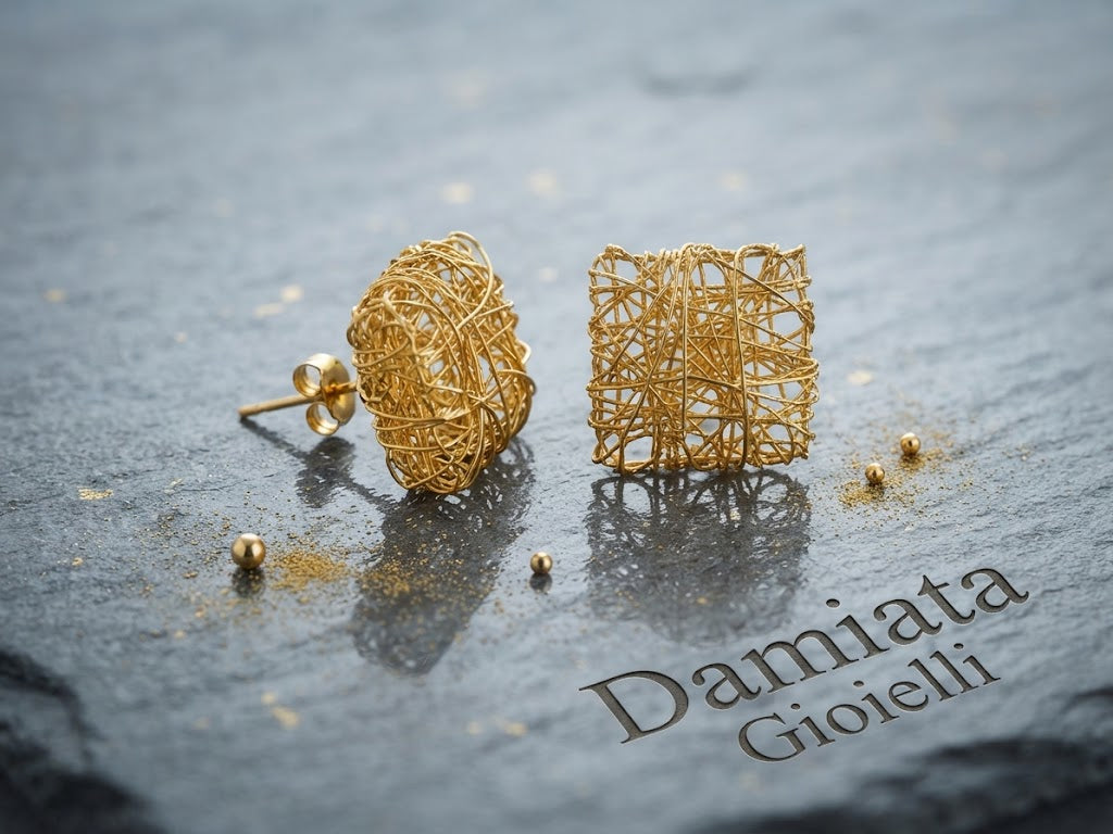 Orecchini donna Damiata Gioielli in oro giallo ref. 2125/102