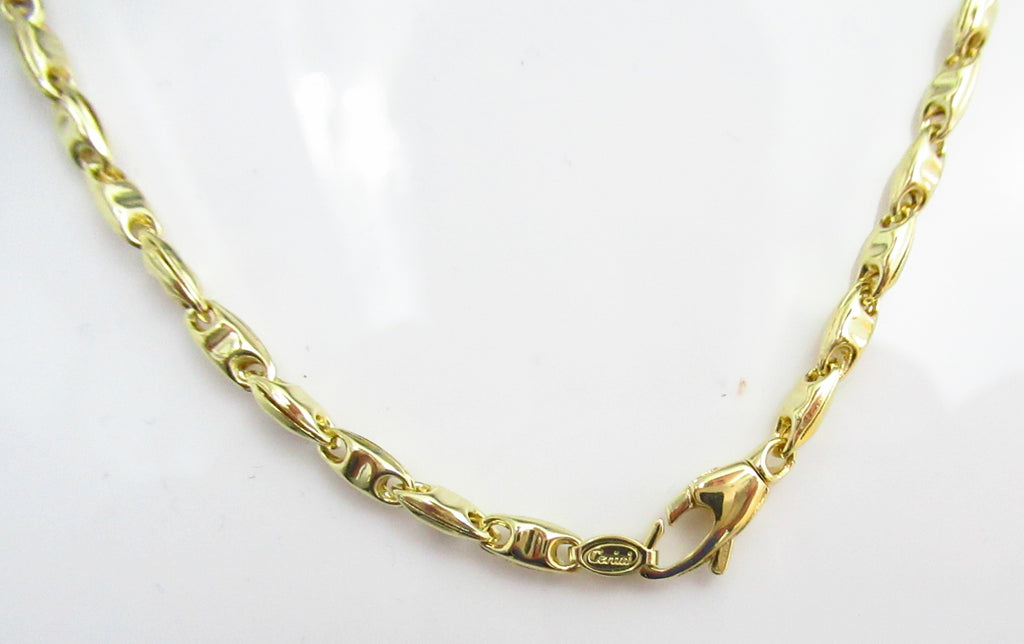 Collana a catena uomo Damiata Gioielli in oro giallo 2131/102