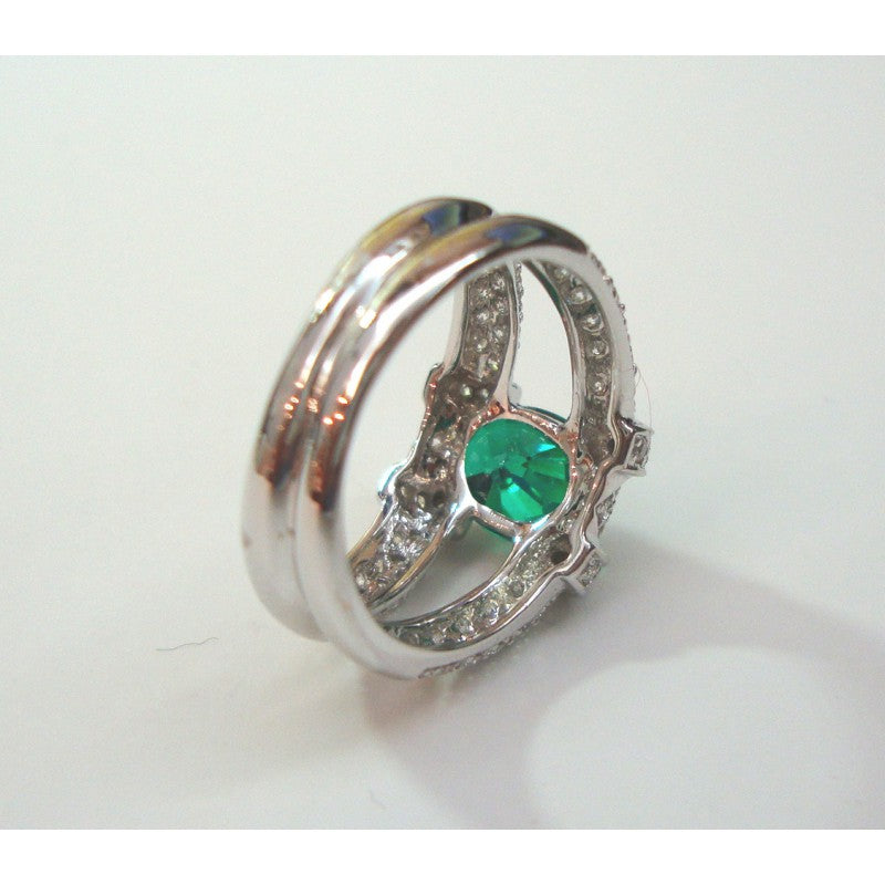Anello donna Damiata Gioielli in oro bianco, quarzo e zirconi 2132/102/1